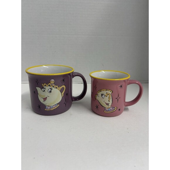 Disney Mrs Potts & Chip Coffee Cup Set - Picture 1 of 7
